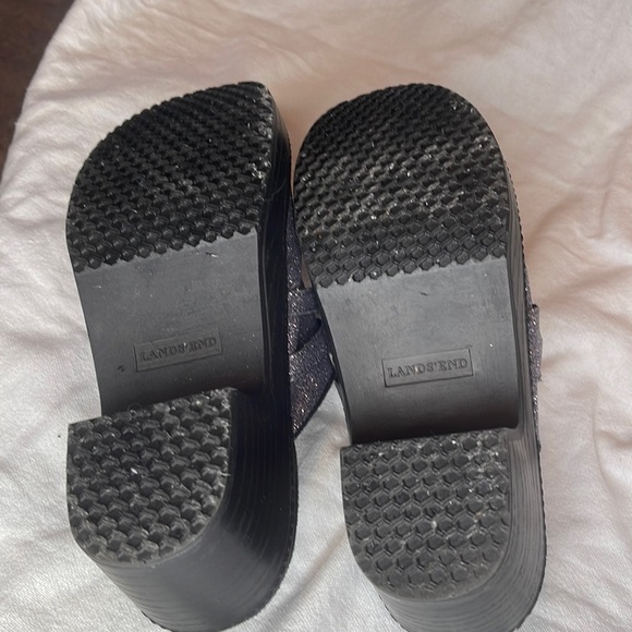 Land's End Glitter Slip on Clog Women’s size 7 - Picture 10 of 16